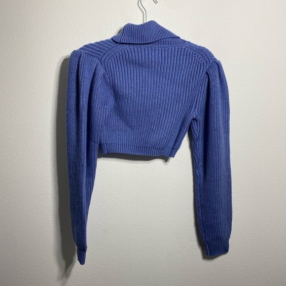 Lover and friends Brielle Turtleneck Sweater in Blue NWT - Picture 12 of 13